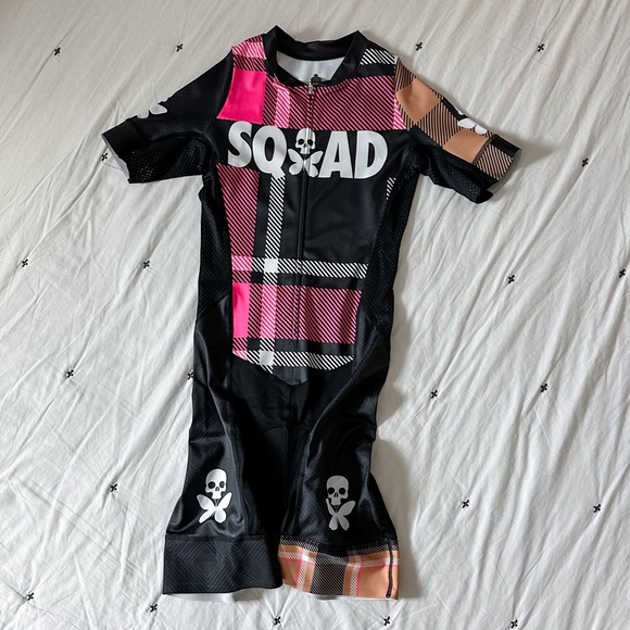 Betty Designs Betty Squad 21 Collection | Size Small | Cycle Skinsuit | EUC - Picture 1 of 14
